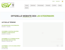 Tablet Screenshot of lsv-steiermark.at